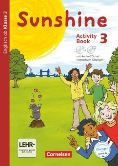 Sunshine 3. Schuljahr - Allgemeine Ausgabe - Activity Book mit interaktiven Übungen auf scook.de - Schröder, Caroline;Keller, Stefanie;Beattie, Tanja