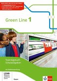 Green Line 1. Trainingsbuch Schulaufgaben mit Lösungen und Audios. Ausgabe Bayern ab 2017