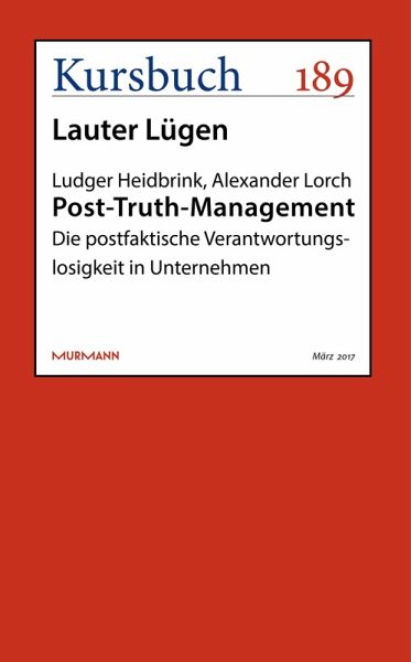 Post-Truth-Management (eBook, ePUB)