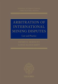 Cover Arbitration of International Mining Disputes (eBook, ePUB)