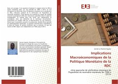 Implications Macroéconomiques de la Politique Monétaire de la RDC - Egudra, Janvier La Flamme