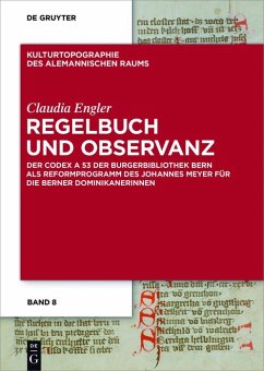 Regelbuch und Observanz (eBook, ePUB) - Engler, Claudia