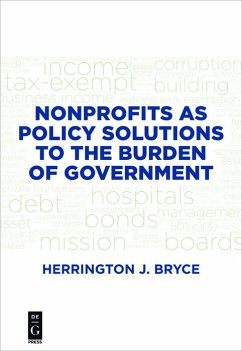 Nonprofits as Policy Solutions to the Burden of Government (eBook, PDF) - Bryce, Herrington J.