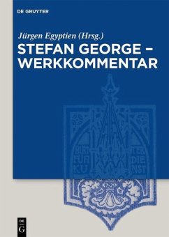 Stefan George - Werkkommentar (eBook, PDF)