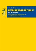 Betriebswirtschaft für Techniker (eBook, PDF)