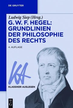 G. W. F. Hegel: Grundlinien der Philosophie des Rechts (eBook, ePUB)