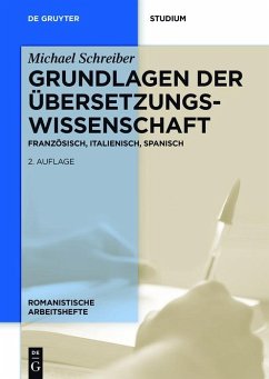 Grundlagen der Übersetzungswissenschaft (eBook, ePUB) - Schreiber, Michael