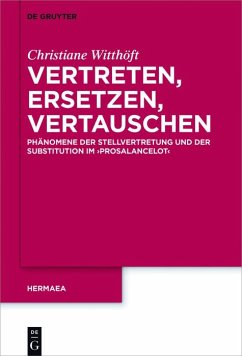 Cover Vertreten, Ersetzen, Vertauschen (eBook, PDF)