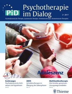 Cover Psychotherapie im Dialog - Adoleszenz