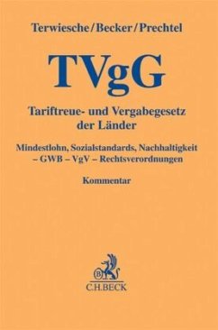 TVgG Tariftreue- und Vergabegesetz der Länder, Kommentar