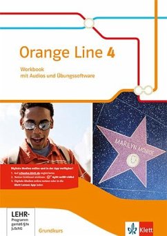 Orange Line 4. Workbook mit Audios und Übungssoftware. Grundkurs. Klasse 8. Ausgabe 2014