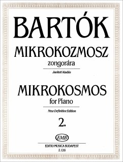 Cover Béla Bartók Mikrokosmos for piano 2 Piano