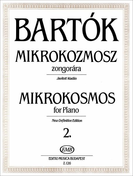 Béla Bartók Mikrokosmos for piano 2 Piano