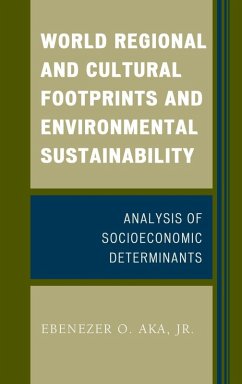 Cover World Regional and Cultural Footprints and Environmental Sustainability (eBook, ePUB)