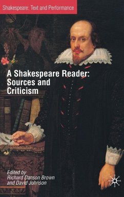 A Shakespeare Reader - Brown, Richard Danson