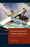 Reading Hemingway's To Have and Have Not (eBook, ePUB)