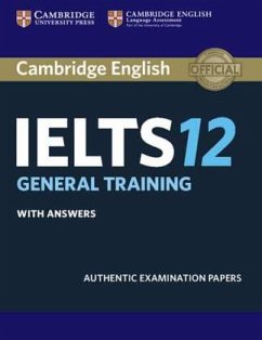 Cover Cambridge IELTS 12 General - Student's Book with answers