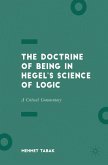 The Doctrine of Being in Hegel¿s Science of Logic