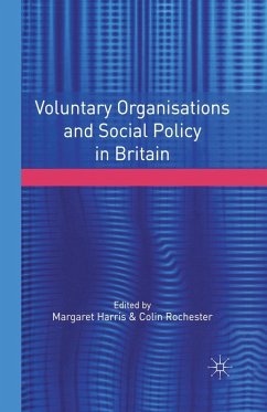 Cover Voluntary Organisations and Social Policy in Britain