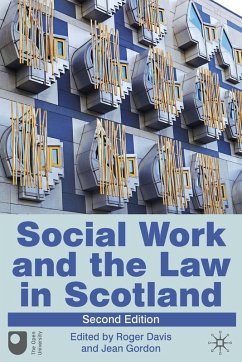 Cover Social Work and the Law in Scotland