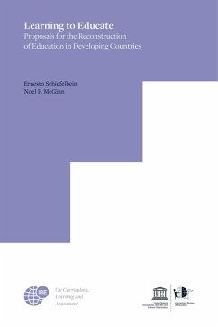 Learning to Educate - Schiefelbein, Ernesto; McGinn, Noel F