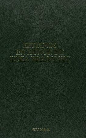 Estudios en honor de Luka Brajnovic