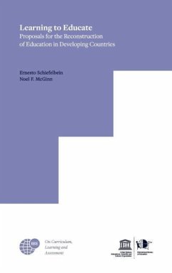 Learning to Educate - Schiefelbein, Ernesto; McGinn, Noel F