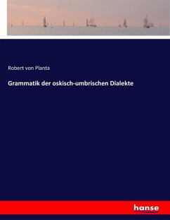 Grammatik der oskisch-umbrischen Dialekte