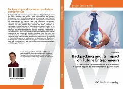 Backpacking and its Impact on Future Entrepreneurs - Reiter, Georg