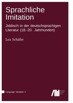 Sprachliche Imitation - Schäfer, Lea