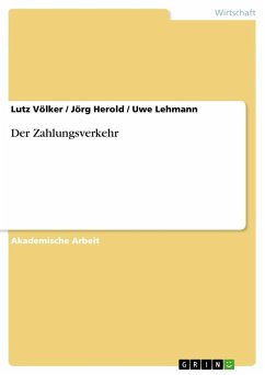 Der Zahlungsverkehr - Völker, Lutz;Lehmann, Uwe;Herold, Jörg