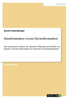 Handelsmarken versus Herstellermarken - Feistenberger, David