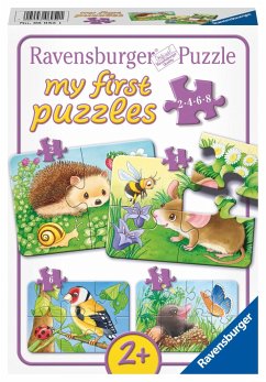 Ravensburger 069521 - my first puzzles, Süße Gartenbewohner!, Kinderpuzzle