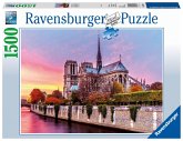 Ravensburger 163458 - Malerisches Notre Dame - Puzzle, 1500 Teile Ravensburger 163458 - Malerisches Notre Dame - Puzzle, 1500 Teile