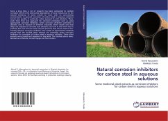 Natural corrosion inhibitors for carbon steel in aqueous solutions