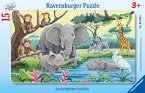 Ravensburger 06136 - Tiere Afrikas, Kinderpuzzle