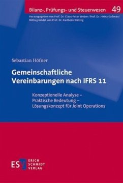 Gemeinschaftliche Vereinbarungen nach IFRS 11 - Höfner, Sebastian