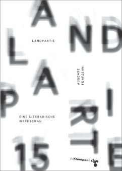 Landpartie 15 (Mängelexemplar) - Institut für Literarisches Schreiben und Literaturwissenschaft der Universität Hildesheim