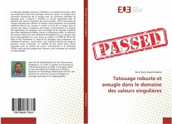 Tatouage robuste et aveugle dans le domaine des valeurs singulières - Razafindradina, Henri Bruno