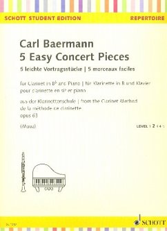 Cover 5 EASY CONCERT PIECES OP 63