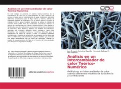 Análisis en un intercambiador de calor Teórico-Numérico - Hortelano Capetillo, Juan Gregorio;Gallegos M., Armando;Fuentes C., Pilar