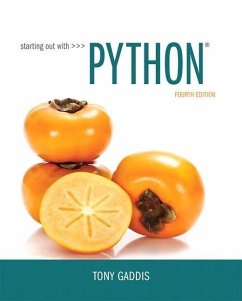 Starting Out with Python - Gaddis, Tony