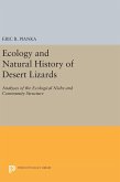 Ecology and Natural History of Desert Lizards