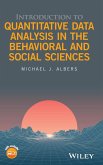 Introduction to Quantitative Data Analysis in the Behavioral and Social Sciences
