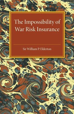 Cover The Impossibility of War Risk Insurance
