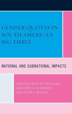 Gender Quotas in South America's Big Three - Piatti-Crocker, Adriana; Schmidt, Gregory D.; Araujo, Clara