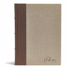 CSB Spurgeon Study Bible, Brown/Tan Cloth Over Board - Begg, Alistair; Csb Bibles By Holman