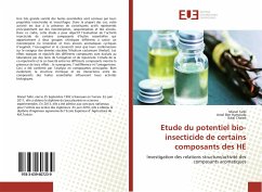 Etude du potentiel bio-insecticide de certains composants des HE - Talbi, Manel;Ben Hamouda, Amel;Chaieb, Ikbal