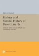 Ecology and Natural History of Desert... - Bild 1