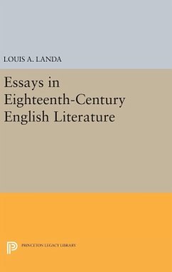 Essays in Eighteenth-Century English Literature - Landa, Louis A.
